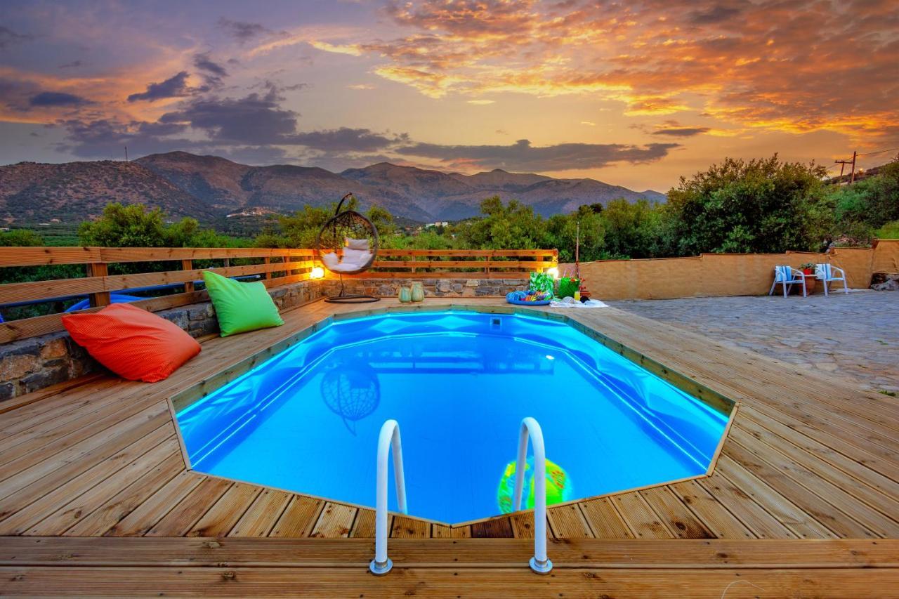 Princess Sissi, Villa-House With Private Pool And Garden Exterior foto